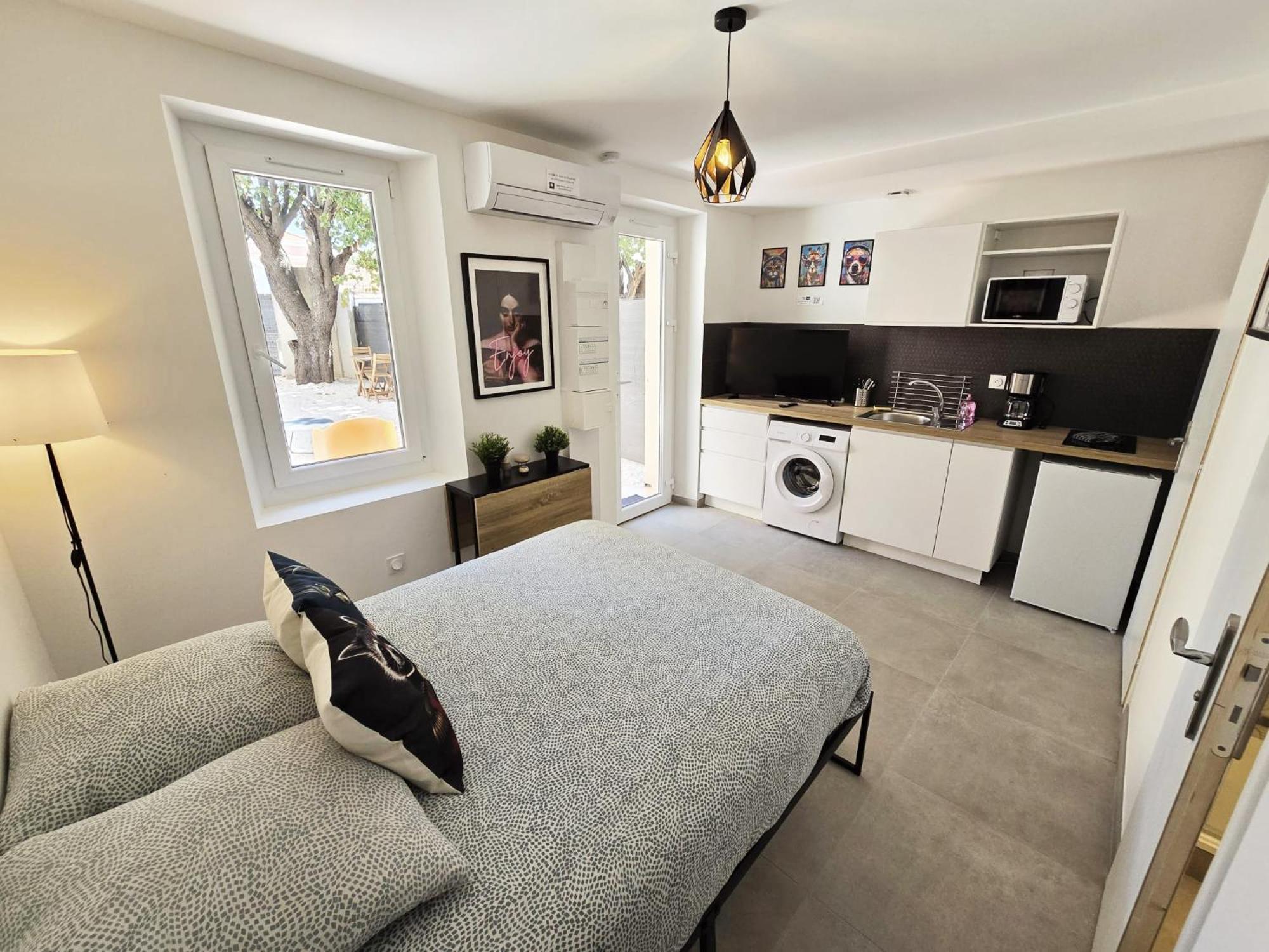 Gregbnb - Studio 17M2 - Terrasse - Clim - Ouest - 5 Тулон Екстер'єр фото